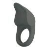Ерекційне віброкільце PRETTY LOVE Master Ring силіконове, сіре, 8.7 х 5 см