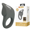 Ерекційне віброкільце PRETTY LOVE Master Ring силіконове, сіре, 8.7 х 5 см