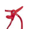 Подвійний страпон з вібрацією Fetish Tentation Vibrating Strap-On Red (м'яте паковання!!!)