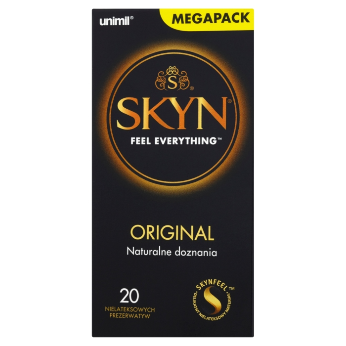 Презервативи SKYN ORIGINAL безлатексні (поліізопрен), 20 шт