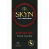 Презервативи з рельєфом Skyn Intense Feel, безлатексні (поліізопрен), 10 шт