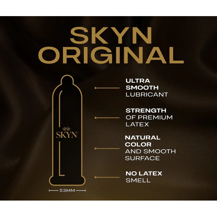 Презервативи безлатексні (поліізопрен) Skyn ​​Original, 10 шт