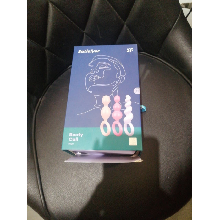 Набір анальних іграшок Satisfyer Plugs colored (set of 3) - Booty Call (м'яте паковання!!!)