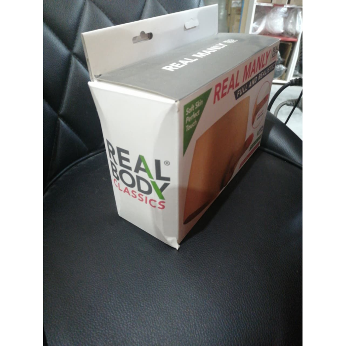 Силіконові трусики з фалоімітатором Real Body Real Manly, L/XL (м'яте паковання!!!)