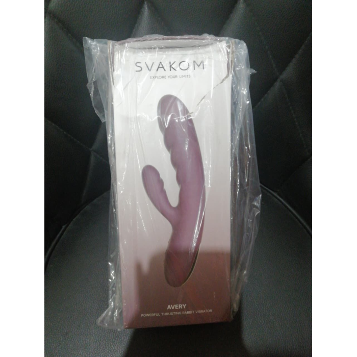 Вібратор-кролик Svakom Avery Lilac (м'яте паковання!!!)