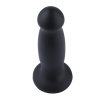 Силіконовий фалоімітатор для секс-машин Hismith 7.2" Black Silicone Anal Dildo, система KlicLok