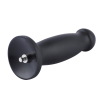 Силіконовий фалоімітатор для секс-машин Hismith 7.2" Black Silicone Anal Dildo, система KlicLok
