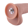 Фалоімітатор 11.8″ з вібрацією для секс-машин Hismith Silicone Dildo with Vibe, KlicLok, пульт ДК