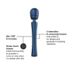 Вібромасажер MAN.WAND EDGY Stellar Blue