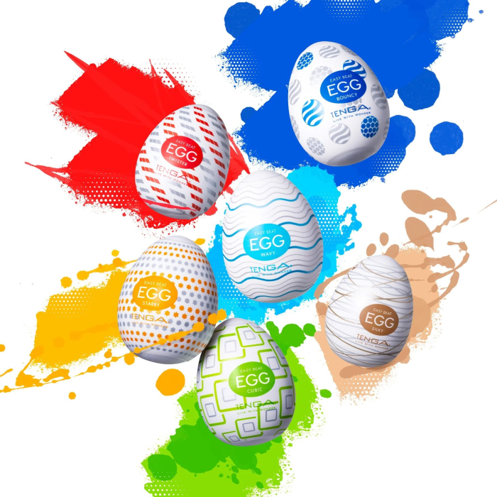 Набір мастурбаторів-яєць Tenga Egg Variety Pack - Standard (6 шт)