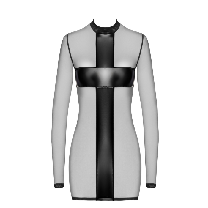 Сукня Noir Handmade F369 Crossfire Mesh & Wetlook Mini dress XS