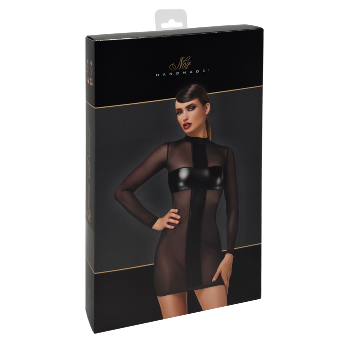 Сукня Noir Handmade F369 Crossfire Mesh & Wetlook Mini dress XS