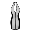 Сукня Noir Handmade F370 Luxuria Crystal Sheer Mini Dress L