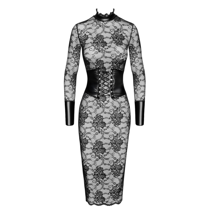 Сукня Noir Handmade F375 Noirelle Lace Corset Midi dress S