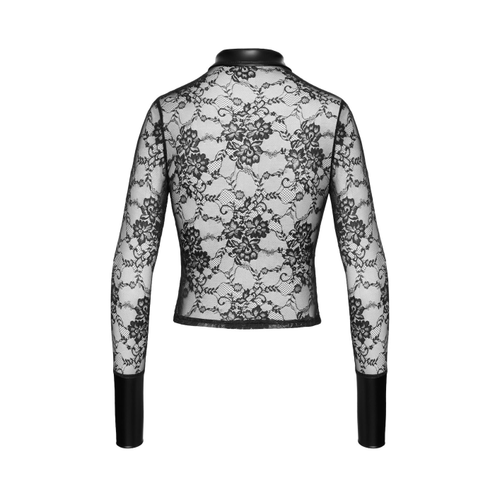 Блуза Noir Handmade F377 Noirelle Lace Button-up Shirt XS