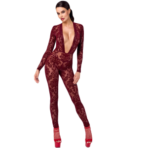 Бодістокінг Noir Handmade F382 Kink Royal Catsuit M