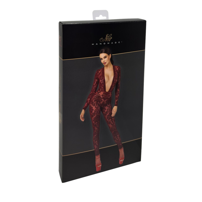 Бодістокінг Noir Handmade F382 Kink Royal Catsuit XL
