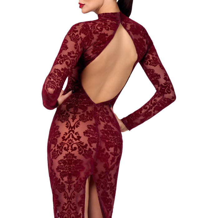 Сукня Noir Handmade F383 Kink Royal gown/long dress XS