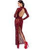Сукня Noir Handmade F383 Kink Royal gown/long dress XL
