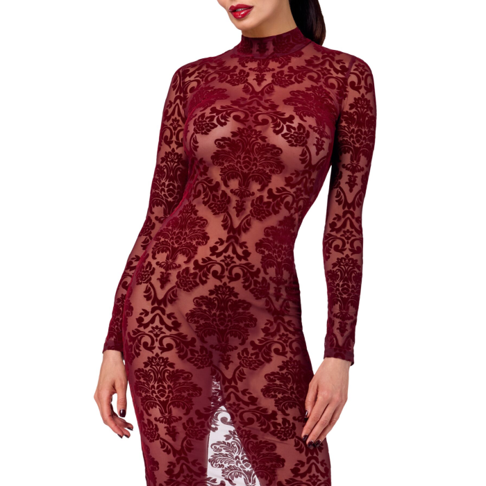 Сукня Noir Handmade F383 Kink Royal gown/long dress XL