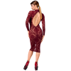 Сукня Noir Handmade F384 Kink Royal midi dress XS