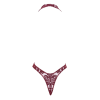 Боді Noir Handmade F386 Kink Royal cascade bodysuit L
