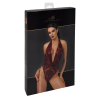 Боді Noir Handmade F386 Kink Royal cascade bodysuit L