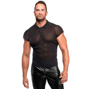 Чоловіче поло Noir Handmade H082 Onyx veil polo XL