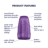 Мастурбатор Satisfyer Men Heat Vibration Battery Series імітатор мінету, підігрів та вібрація
