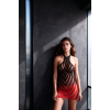 Бодістокінг Passion BS117 black/red