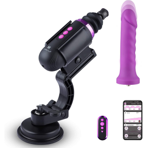 Міні секс-машина Hismith Mini Capsule Sex-Machine with Strong Suction Cup  (м'ята паковання!!!)