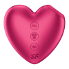 Вакуумний стимулятор-серце з вібрацією Satisfyer Cutie Heart Battery Series (м'яте паковання!!!)
