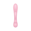 Двосторонній вібратор-кролик Satisfyer Triple Oh Pink (м'яте паковання!!!)