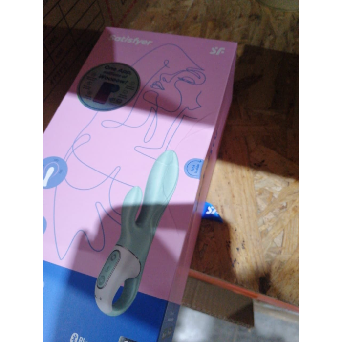 Смарт вібратор-кролик Satisfyer Air Pump Bunny 5+ (м'яте паковання!!!)