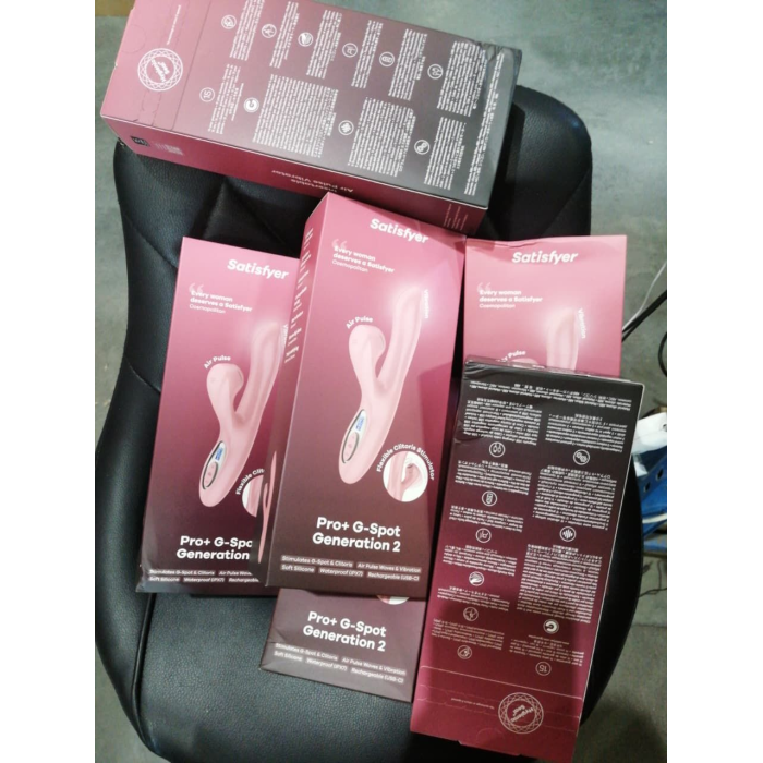 Вакуумний вібратор-кролик Satisfyer Pro+ G-Spot Generation 2 Pink (м'яте паковання!!!)