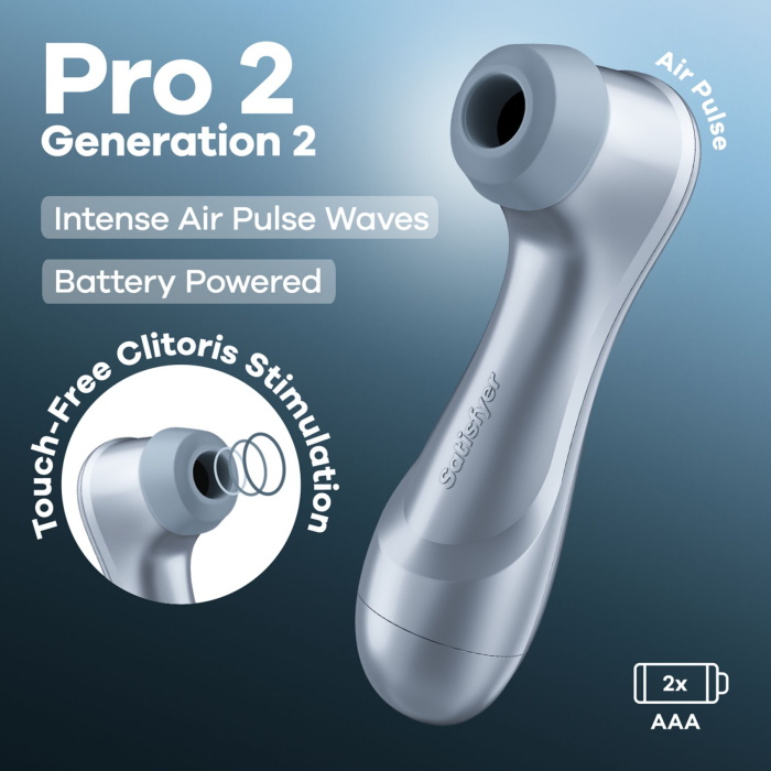 Вакуумний кліторальний стимулятор Satisfyer Pro 2 Generation 2 Battery Series (м'яте паковання!!!)