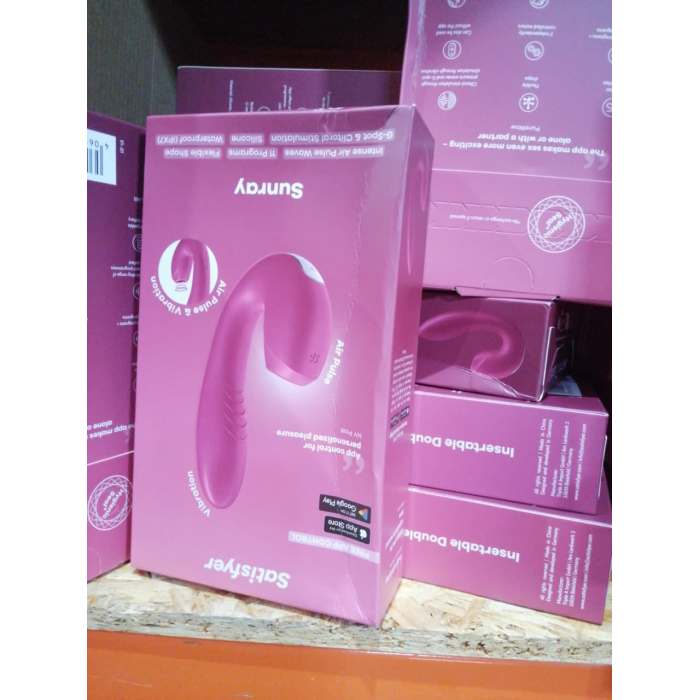 Вакуумний смарт-вібратор Satisfyer Sunray Berry (м'яте паковання!!!)