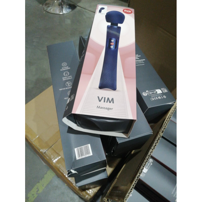 Вібромасажер Fun Factory VIM Vibrating Wand Nightblue (м'яте паковання!!!)