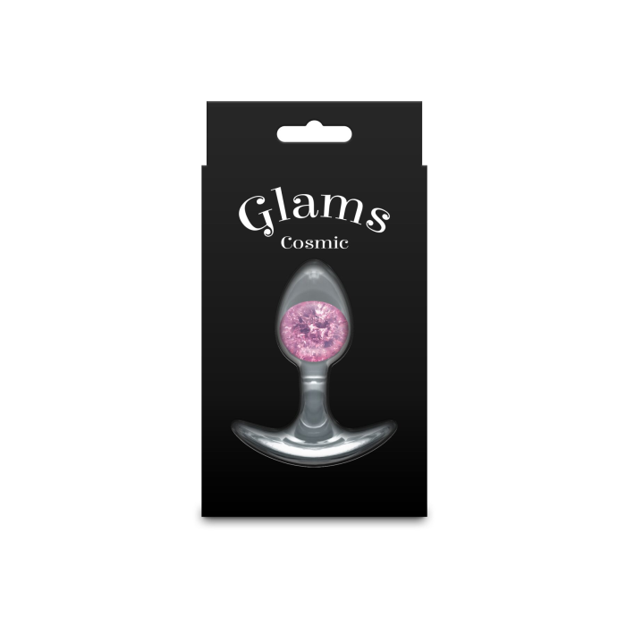 Анальна пробка NS Novelties Cosmic Glams - Small - Pink