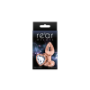 Анальна пробка NS Novelties Rear Assets - Rose Gold Heart - Small - Clear