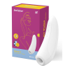 Вакуумний кліторальний стимулятор Satisfyer Curvy 1+ White з керуванням через інтернет