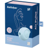 Вакуумний кліторальний стимулятор із вібрацією Satisfyer Sugar Rush Blue (м'яте паковання!!!)