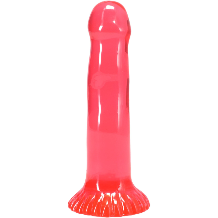 Набір фалоімітаторів Doc Johnson Crystal Jellies - Dong Starter Set - Purple, Pink, Green