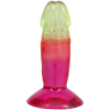 Фалоімітатор Doc Johnson Crystal Jellies - 4.5 Inch Classic Dong - Rainbow