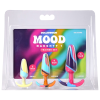 Набір анальних пробок Doc Johnson Mood Naughty 1 Kaleidoscope Trainer Set