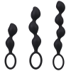 Набір анальних іграшок Doc Johnson Mood Naughty Contour Beads Trainer Set