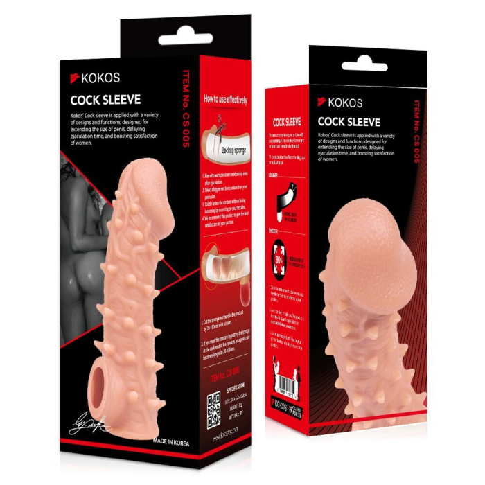 Насадка на член Kokos Cock Sleeve CS 005 S