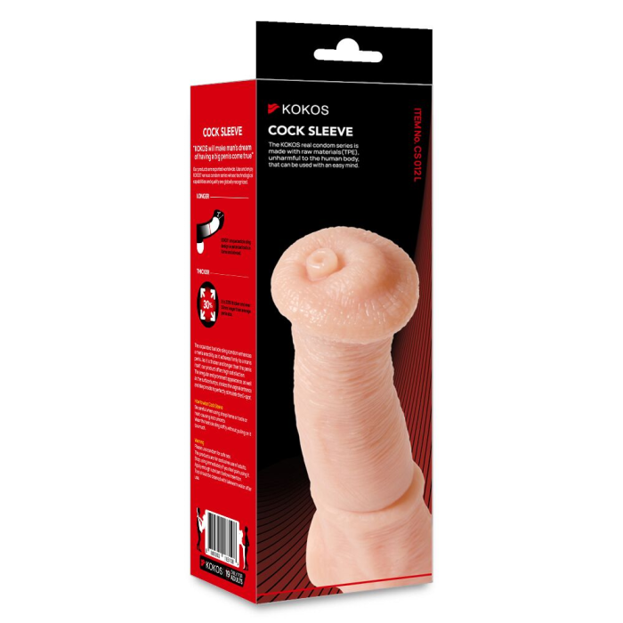 Насадка на член Kokos Cock Sleeve CS 012 L