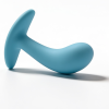 Масажер простати силіконовий ALUME, блакитний, S (упаковка пакет)