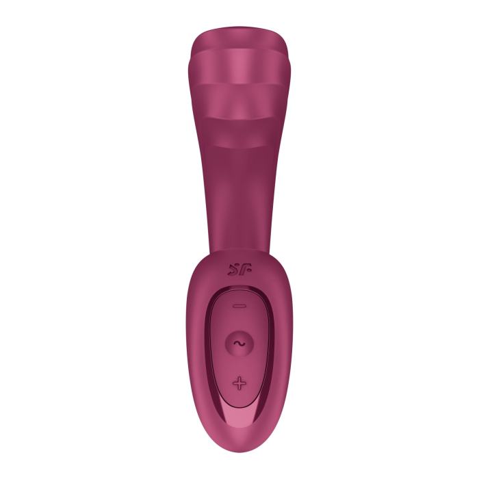 Вагінально-кліторальний вібратор Satisfyer G for Goddess 3 Wine Red, 2 мотори